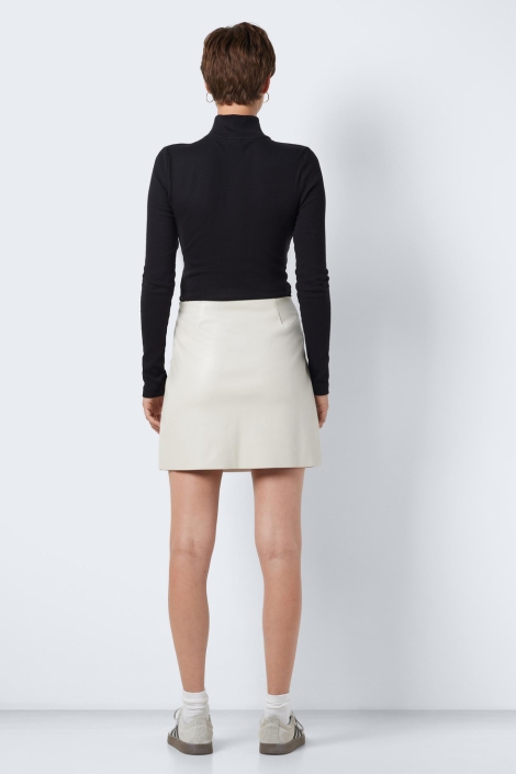 Noisy may nmclara penny pu hw slit skirt noos